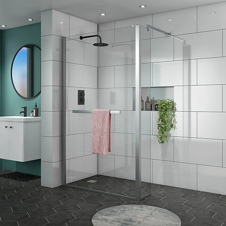 Matrix 10mm (1400 x 900mm) Wet Room Shower Enclosure 1 Matrix 10mm (1400 x 900mm) Wet Room Shower Enclosure