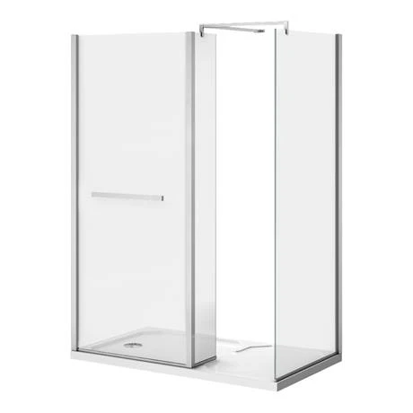 Matrix 1400 x 800mm Ultimate Walk In Enclosure 10mm (inc. Side Panel + Tray) 3 Matrix 1400 x 800mm Ultimate Walk In Enclosure 10mm (inc. Side Panel + Tray) - Image 3