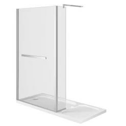 Matrix 1400 x 800mm Ultimate Walk In Enclosure 10mm + Tray -Shower Enclosure Ranges Shop 14x8T nd2 460