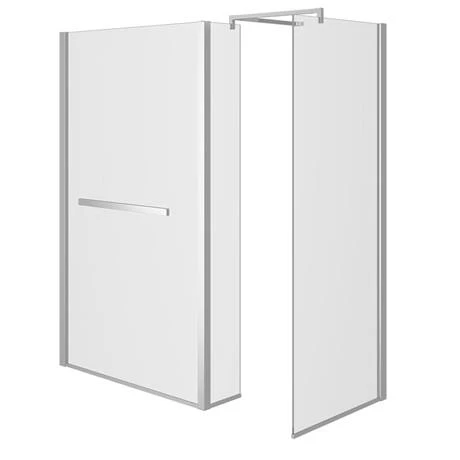 Matrix 1700 x 760mm Ultimate Walk In Enclosure + Side Panel Only 10mm (No Tray) 2 Matrix 1700 x 760mm Ultimate Walk In Enclosure + Side Panel Only 10mm (No Tray) - Image 2