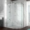 Merlyn 8 Series 900 x 760mm Frameless 1 Door Offset Quadrant Enclosure