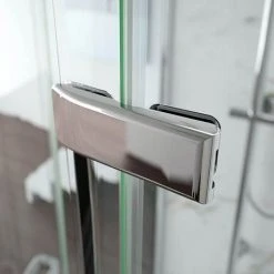 Merlyn 8 Series 900 x 760mm Frameless 1 Door Offset Quadrant Enclosure -Shower Enclosure Ranges Shop A0611X0 D2NN 460