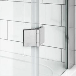 Apollo 800x800mm Frameless Pentangle Enclosure (inc. Tray + Waste) -Shower Enclosure Ranges Shop AP80 detail4 460