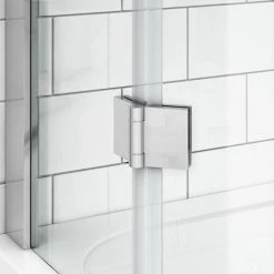 Apollo 800x800mm Frameless Double Door Quadrant Enclosure (inc. Tray + Waste) -Shower Enclosure Ranges Shop APDDQ80 D2 460
