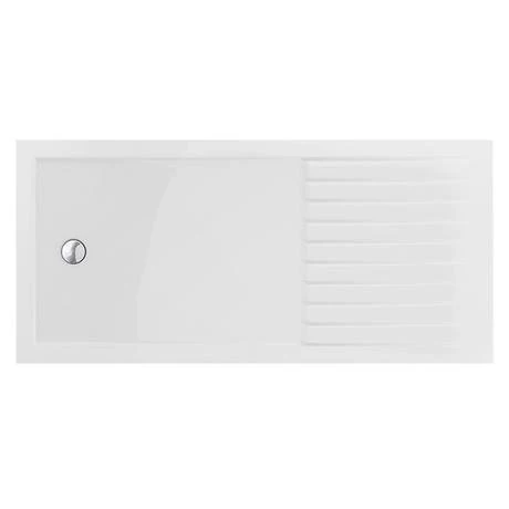 Arezzo 1700 x 800 Brushed Brass Wet Room (inc. Screen, Side Panel + Tray) 2 Arezzo 1700 x 800 Brushed Brass Wet Room (inc. Screen, Side Panel + Tray) - Image 2