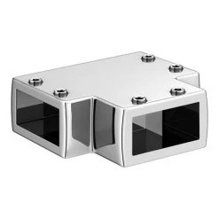 Arezzo 1600 x 800 Grey Tinted Glass Wet Room (inc. Screen, Side Panel + Tray) -Shower Enclosure Ranges Shop AZGTG02 D3 460