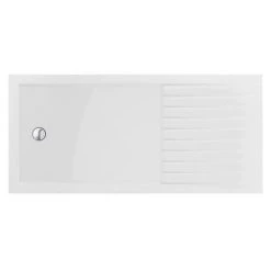 Arezzo 1700 x 800 Matt Black Grid Wet Room (inc. Screen + Tray) 5 Arezzo 1700 x 800 Matt Black Grid Wet Room (inc. Screen + Tray) -Shower Enclosure Ranges Shop AZMBG04 d2 460