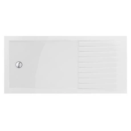 Arezzo 1700 x 800 Matt Black Grid Wet Room (inc. Screen + Tray) 3 Arezzo 1700 x 800 Matt Black Grid Wet Room (inc. Screen + Tray) - Image 3