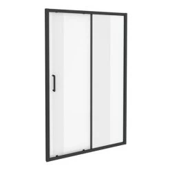 Toreno Matt Black 1200 x 1850 Sliding Shower Door 5 Toreno Matt Black 1200 x 1850 Sliding Shower Door -Shower Enclosure Ranges Shop BLK12SLD d3 460