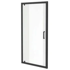 Toreno Matt Black 900 x 1850 Pivot Shower Door -Shower Enclosure Ranges Shop BLK9PVD d3 460