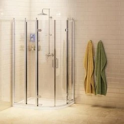 Burlington Traditional Off Set Quadrant Shower Enclosure