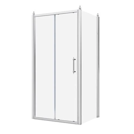 Chatsworth Traditional 1000 x 800mm Sliding Door Shower Enclosure without Tray 4 Chatsworth Traditional 1000 x 800mm Sliding Door Shower Enclosure without Tray - Image 4