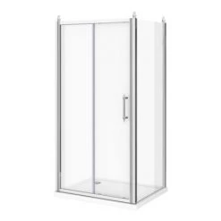Chatsworth Traditional 1000 x 900mm Sliding Door Shower Enclosure + Tray -Shower Enclosure Ranges Shop CT108SDE d2 460 1