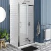 Chatsworth Traditional 1000 x 800mm Sliding Door Shower Enclosure + Tray