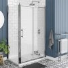 Chatsworth Traditional 1200 x 800mm Sliding Door Shower Enclosure without Tray