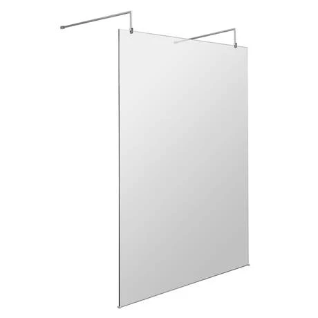 Hudson Reed Free Standing Wet Room Screen with Double Support Arms 2 Hudson Reed Free Standing Wet Room Screen with Double Support Arms - Image 2
