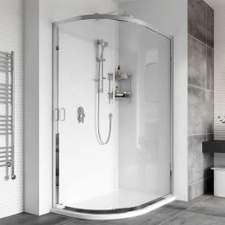 Roman Haven8 One Door Offset Quadrant Shower Enclosure - Various Size Options