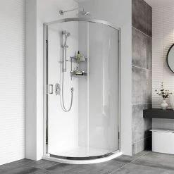 Roman - Haven8 One Door Quadrant Shower Enclosure - 2 Size Options