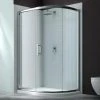 Merlyn 6 Series 900 x 760mm 1 Door Offset Quadrant Shower Enclosure