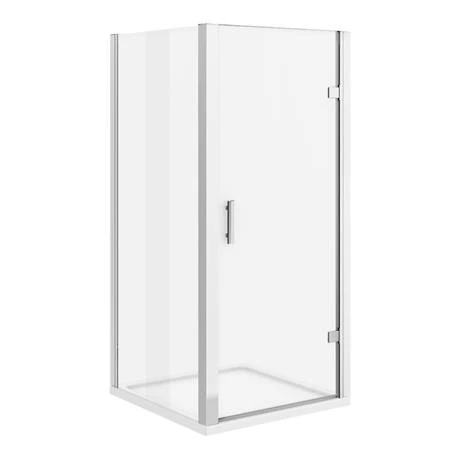 Toreno 8mm Square Hinged Door Shower Enclosure - Easy Fit 2 Toreno 8mm Square Hinged Door Shower Enclosure - Easy Fit - Image 2
