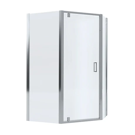 Mira Leap 1200 x 900 Offset Pentagon Pivot Door Shower Enclosure 1 Mira Leap 1200 x 900 Offset Pentagon Pivot Door Shower Enclosure