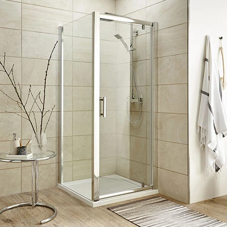 Toreno 8mm Square Pivot Door Shower Enclosure - Easy Fit 1 Toreno 8mm Square Pivot Door Shower Enclosure - Easy Fit