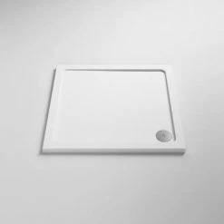 Monza 800 x 800mm Square Corner Entry Shower Enclosure + Pearlstone Tray -Shower Enclosure Ranges Shop MZCRE8T D1 460 1