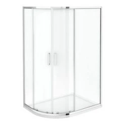 Monza LH Offset Quadrant Shower Enclosure + Pearlstone Tray (Various Sizes) -Shower Enclosure Ranges Shop MZOQLH d2 460
