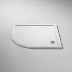 Monza LH Offset Quadrant Shower Enclosure + Pearlstone Tray (Various Sizes) -Shower Enclosure Ranges Shop MZOQLH d3 460