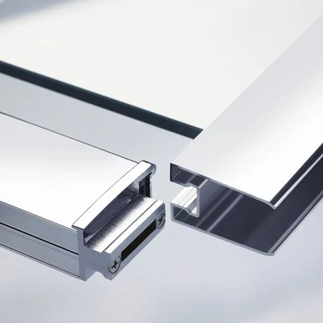 Newark 1200 x 800mm Sliding Door Shower Enclosure + Slate Effect Tray 6 Newark 1200 x 800mm Sliding Door Shower Enclosure + Slate Effect Tray - Image 6