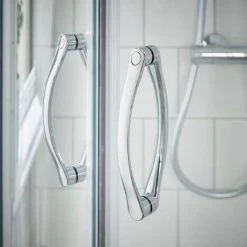 Newark 800 x 800mm Corner Entry Shower Enclosure + Slate Effect Tray -Shower Enclosure Ranges Shop N8CST d4 460