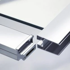 Newark LH 1200 x 900mm Offset Quadrant Enclosure + Slate Effect Tray -Shower Enclosure Ranges Shop NQSE129ST LH d3 460