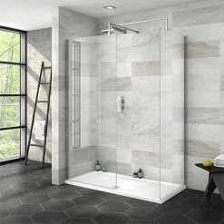 Nova 1400 x 700 Wet Room (inc. Screen, Side Panel + Tray)