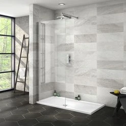 Nova 1400 x 700 Wet Room (800mm Screen + Tray)