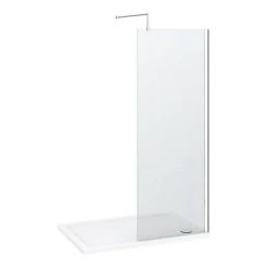 Nova 1200 x 800 Wet Room (700mm Screen + Tray) 6 Nova 1200 x 800 Wet Room (700mm Screen + Tray) -Shower Enclosure Ranges Shop NVPK5 detail1 460