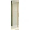 Crosswater Optix 10 Brushed Brass Side Panel for Pivot Door with Inline