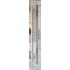 Crosswater Optix 10 Polished Stainless Steel Side Panel for Pivot Door with Inline