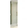 Crosswater Optix 10 Brushed Brass Side Panel for Sliding Door