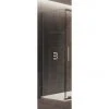 Crosswater Optix 10 Polished Stainless Steel Side Panel for Sliding Door