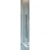 Crosswater Optix 10 Brushed Stainless Steel Side Panel for Sliding Door