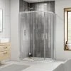 Pacific RH Offset Quadrant Shower Enclosure inc. Tray