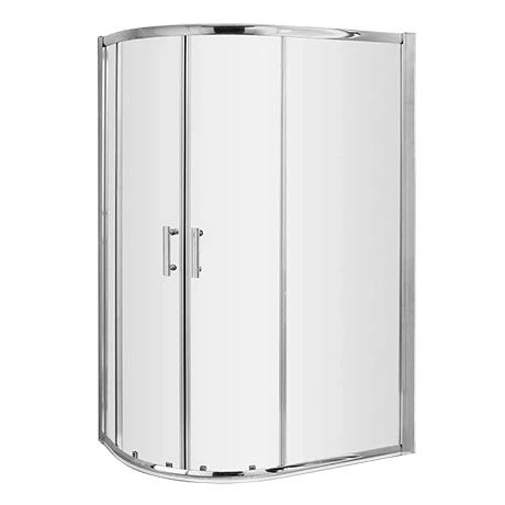 Nuie Pacific Offset Quadrant Shower Enclosure Only - Various Sizes 1 Nuie Pacific Offset Quadrant Shower Enclosure Only - Various Sizes