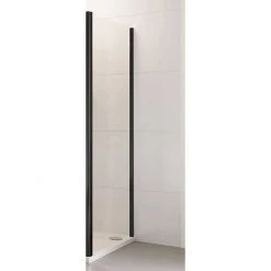 Side Panel for the Roman Haven6 Matt Black Shower Doors