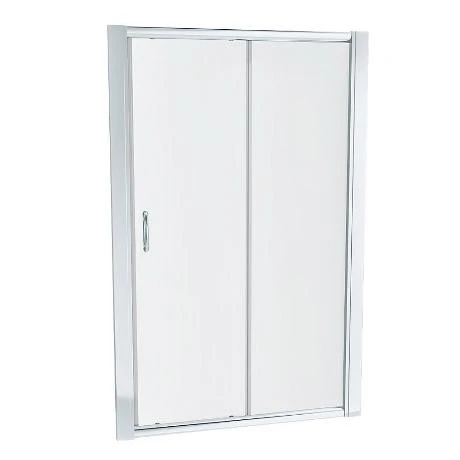 Newark 1200 x 700mm Sliding Door Shower Enclosure + Pearlstone Tray 2 Newark 1200 x 700mm Sliding Door Shower Enclosure + Pearlstone Tray - Image 2